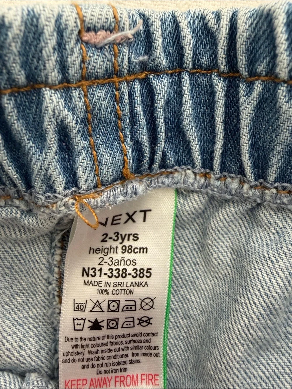 NEXT kids Embroidered Girls' Jeans